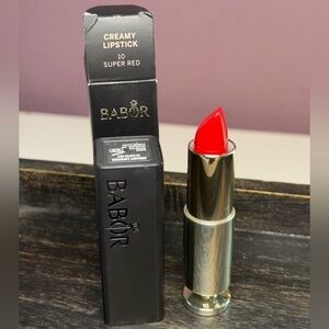 NIB Babor Creamy Lipstick - Super Red (10)